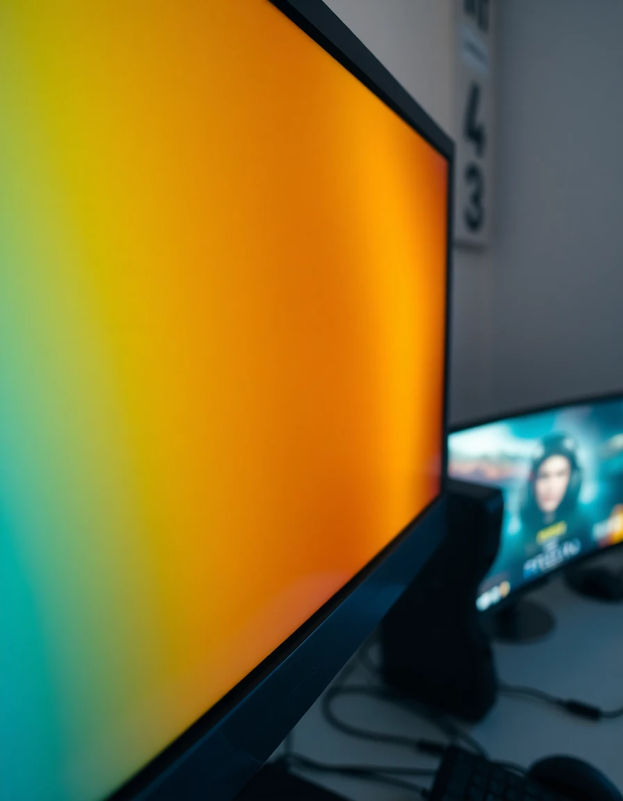 Por que seu monitor gamer fica amarelado com tempo capa
