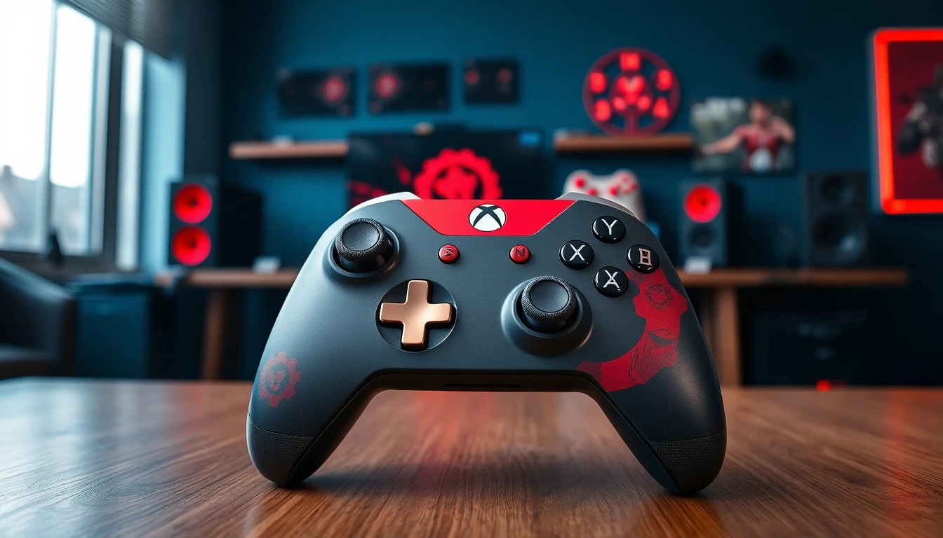 Xbox revela controle edição limitada de Gears of War: E-Day